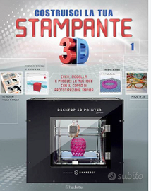 stampante 3d hackette completa NUOVA mai usata