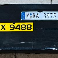 Portatarga con telecamera infrarossi 