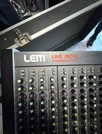 Mixer analogico LEM LIVE 240-4 – 24 canali