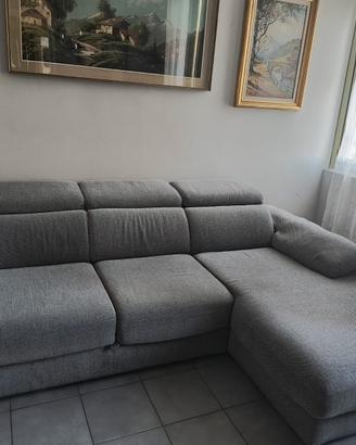 Divano letto Poltronesofà – Grigio