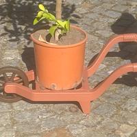 Carretta portavaso per giardino playmobil XL