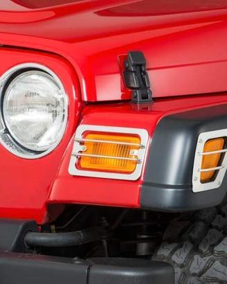 Kit protezioni frecce JEEP Wrangler TJ cromate