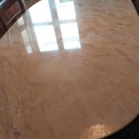 tavolo con sedie, buffet e controbuffet 