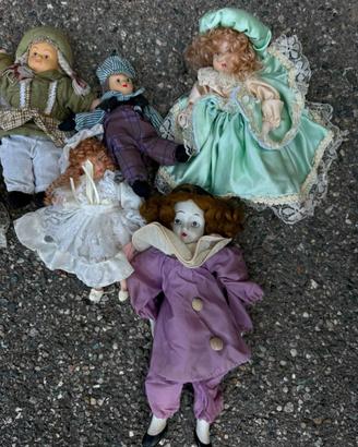 Peluche, Bambole, Giochi Vintage