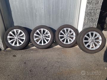 cerchi vw tiguan con gomme invernali pirelli