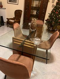 Tavolo cristallo
