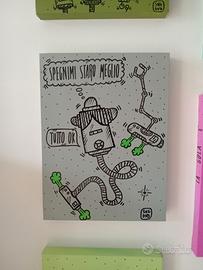 quadro originale "dormire". pezzo unico 