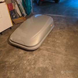 Cassone auto, portabagagli, con sbarre