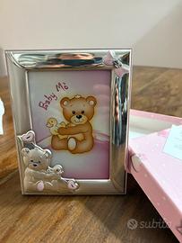 Cornice argento foto bambina
