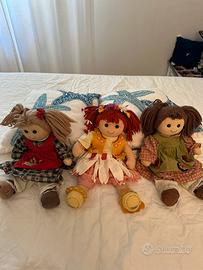 Lotto tre bambole originali MyDoll Vintage