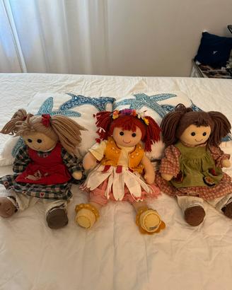 Lotto tre bambole originali MyDoll Vintage