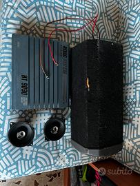 Subwoofer Pioner, amplificatore HT9090 e Cas Hertz