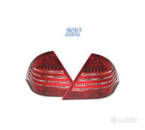 FANALI MERCEDES CLASSE E W211 02-06 LED ROSSO
