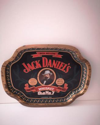 Vassoio Vintage Jack Daniel's – In Metallo