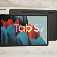 Samsung Tab S7 + cover con tastiera originale
