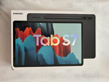 Samsung Tab S7 + cover con tastiera originale