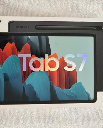 Samsung Tab S7 + cover con tastiera originale