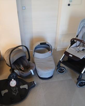 Trio Cybex balios S3 2025 Silik grey+base z 360