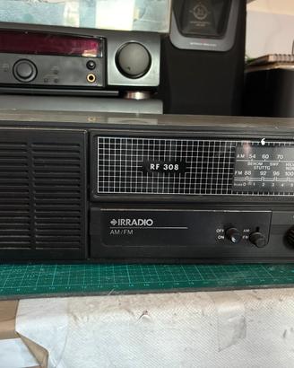 Radio AM/FM Irradio RF308 funzionante