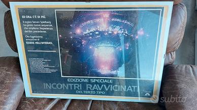 Manifesto Incontri ravvicinati del terzo tipo 1980