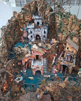 Presepe Artigianale Napoletano da Collezione