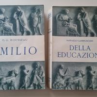 COPPIA LIBRI PEDAGOGIA ANNI 1954-1955