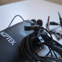 microfono lavalier agptek