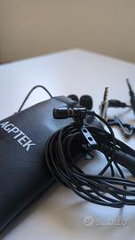 microfono lavalier agptek