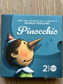 Moneta Collodi Pinocchio