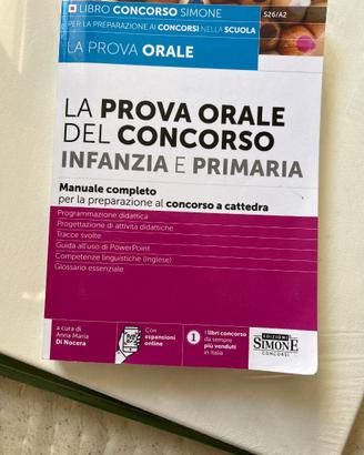 Prova orale concorso infanzia primaria