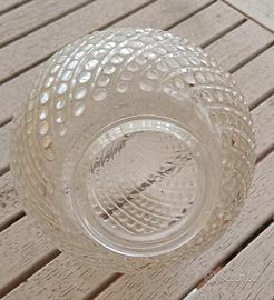Boccia di vetro per Lampadario Lume Lampada