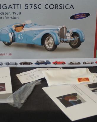 Bugatti 57SC Corsica Roadster Sport CMC M-129 1:18