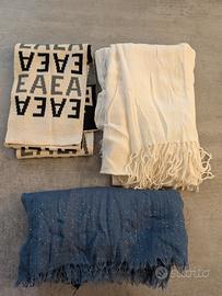 Lotto 3 Sciarpe/Stole Donna (Armani, ecc)