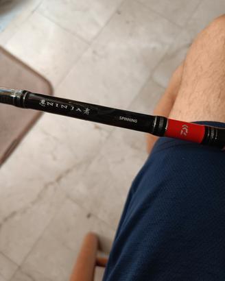 Canna Ninja da spinning, solo pezzo del manico 