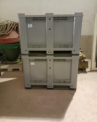 Casse in plastica impilabili