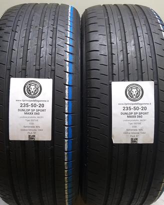 2 GOMME 235 50 20 DUNLOP A66291