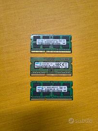 SODIMM SAMSUNG DDR3 3x4GB