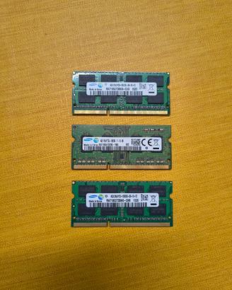 SODIMM SAMSUNG DDR3 3x4GB