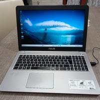 PC PORTATILE ASUS I7-6500U RAM 12GB SSD 500GB 