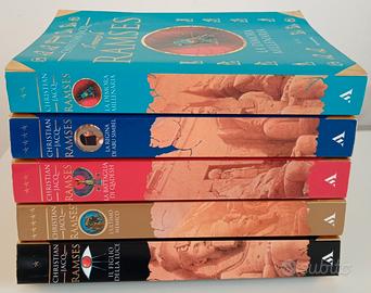 "Il romanzo di Ramses"-Christian Jacq(€4 a cad )