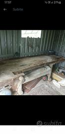 vecchio banco da falegname 