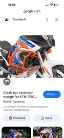Barre protezione Alte  per KTM 1290 SAR 21