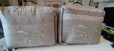 kit materassi gonfiabili da campeggio matrimoniali