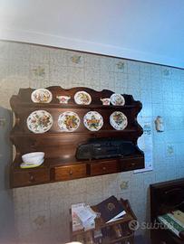 Mobile con cassetti da parete