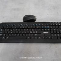 tastiera e mouse per pc