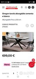 Tavolo e sedie