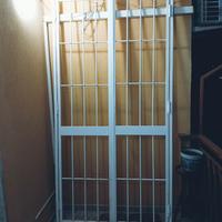 N.4 grate per finestroni in ferro pieno