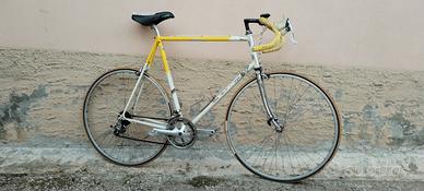 Bici corsa epoca Fausto Coppi tubi stellari