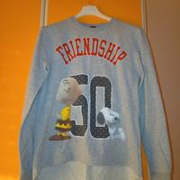 Felpa Friendship con Charlie Brown e Snoopy