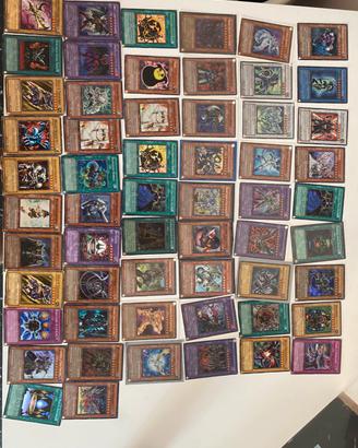 Carte yu gi oh vintage da collezione